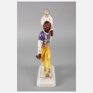 Schwarzburger Werkstätten ”Mohr mit Bratenschüssel”