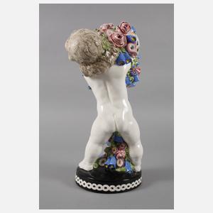 Carl Klimt großer Blütenputto