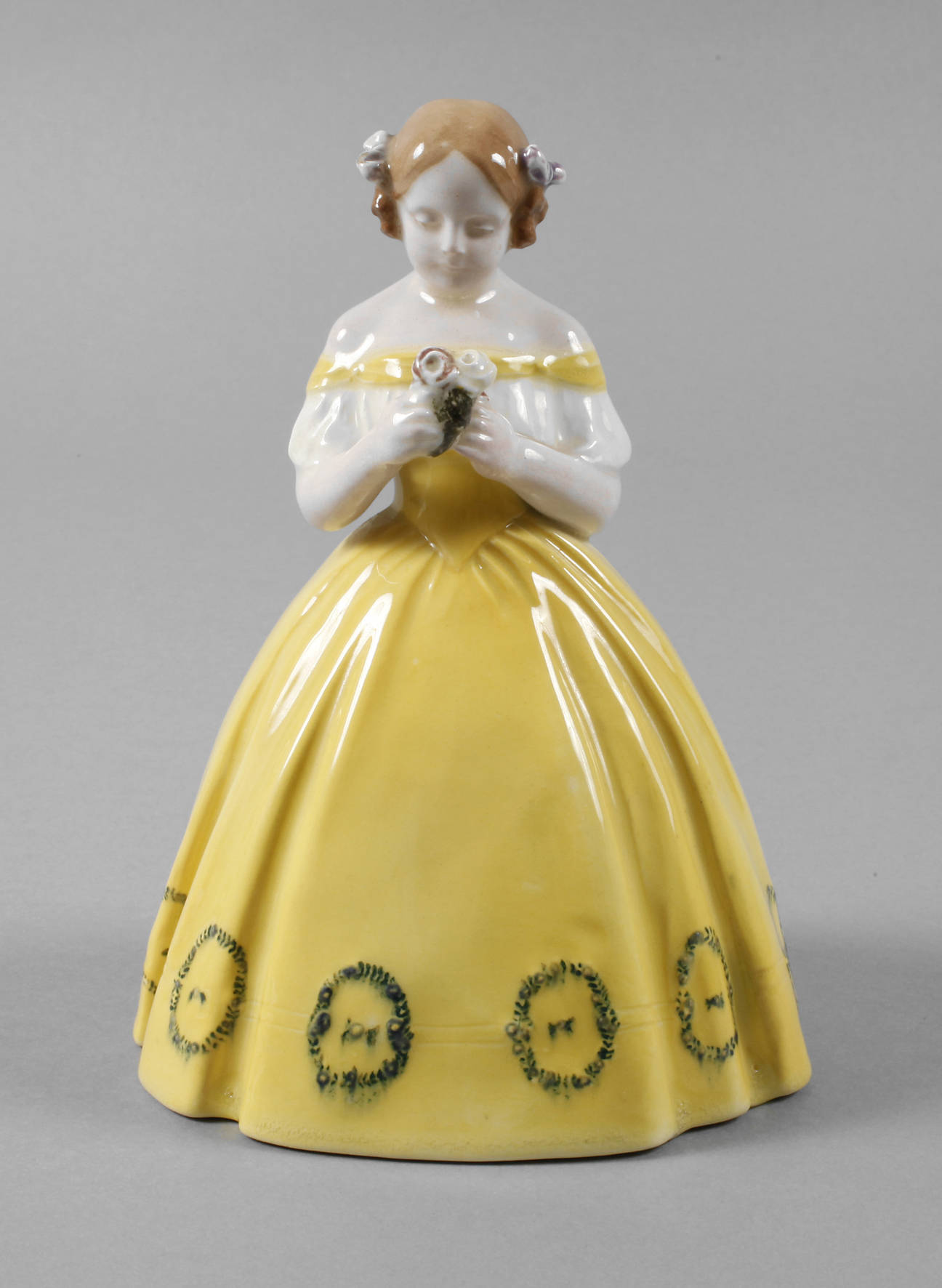 Goldscheider Wien Krinolinendame