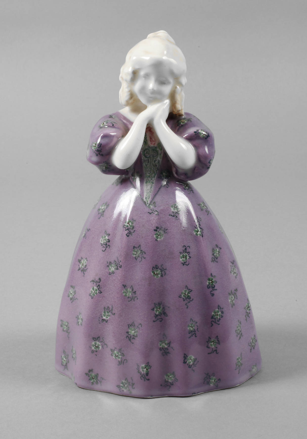 Goldscheider Wien Krinolinendame