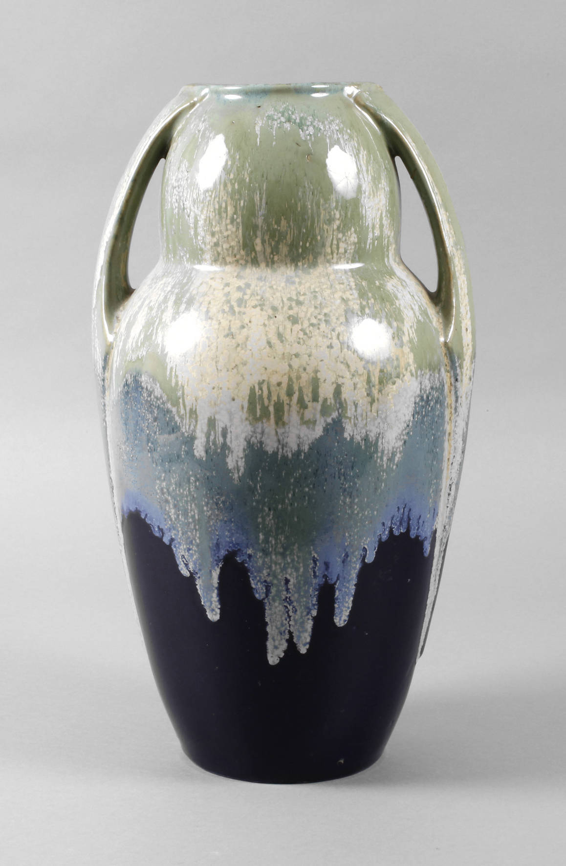 Große Laufglasurvase Jugendstil