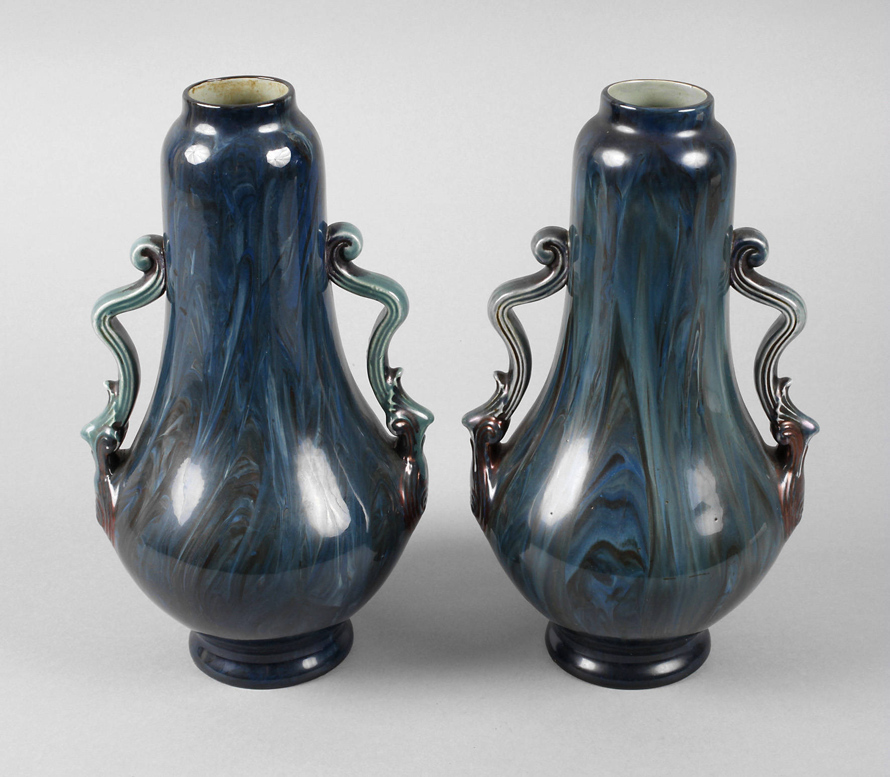 Villeroy & Boch paar Jugendstilvasen