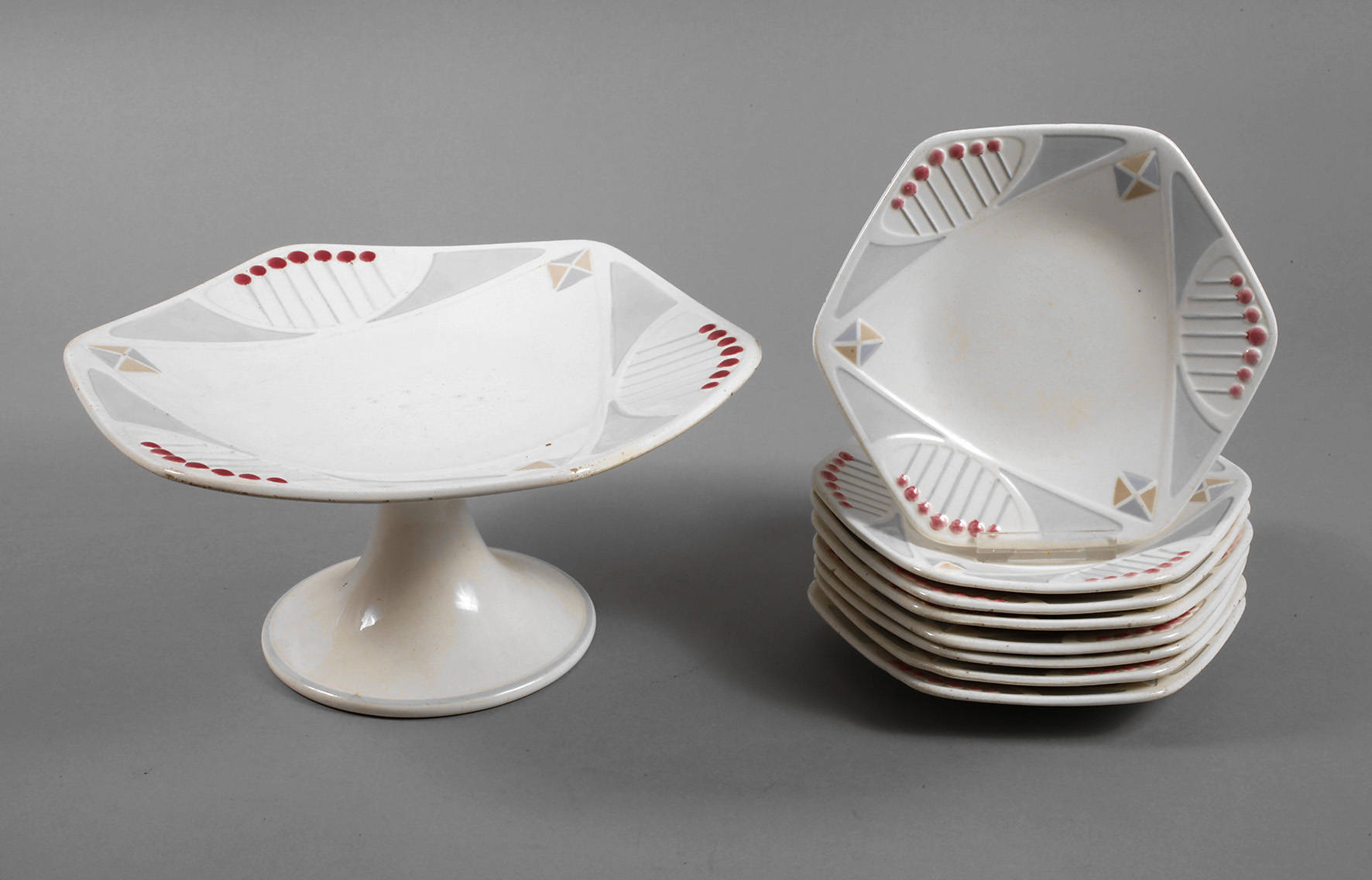 Wächtersbach Obstset Jugendstil