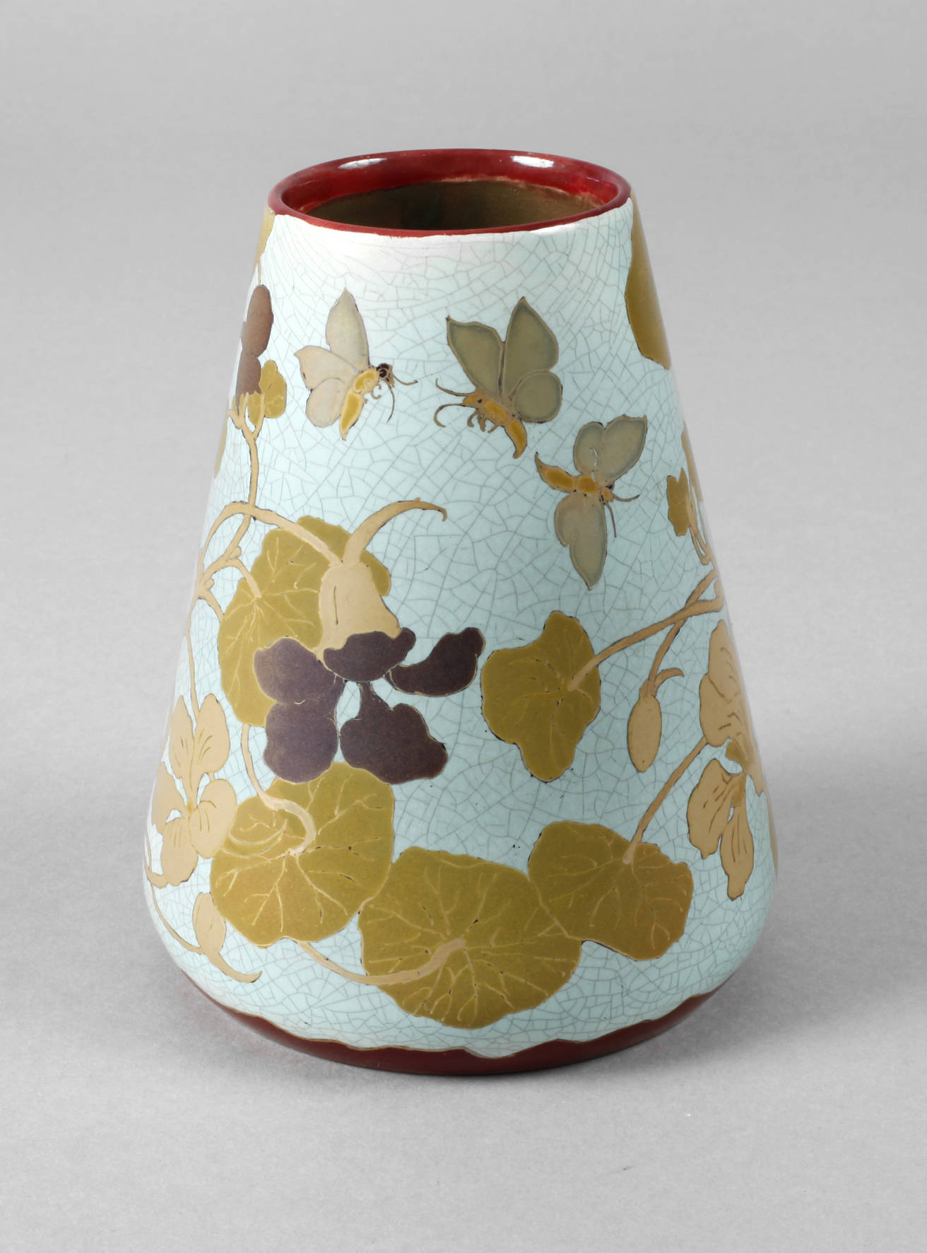 Zsolnay Pécs Jugendstilvase Unikat