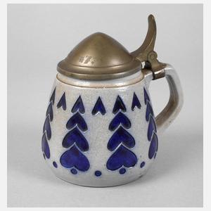 Bruno Mauder attr. Krug ”Stehende Herzen”