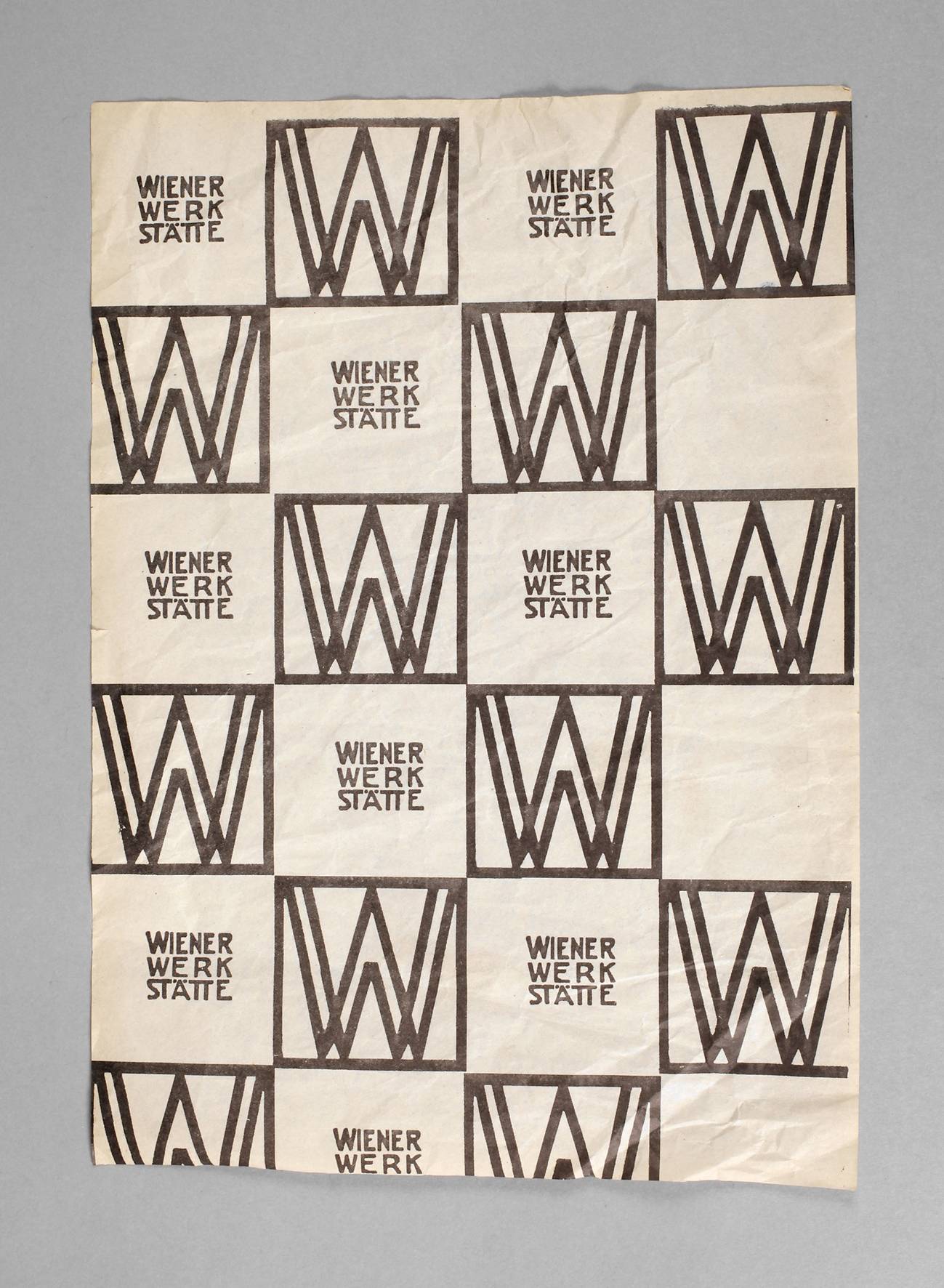 Einschlagpapier Wiener Werkstätte
