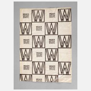 Einschlagpapier Wiener Werkstätte