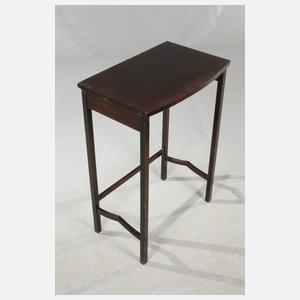 Vier Satztische Art déco