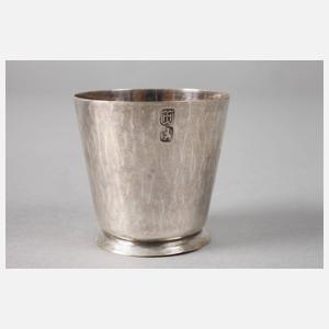 Sechs Silberbecher Wilm Berlin