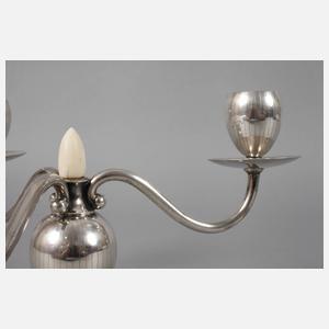 Silberleuchter Art déco