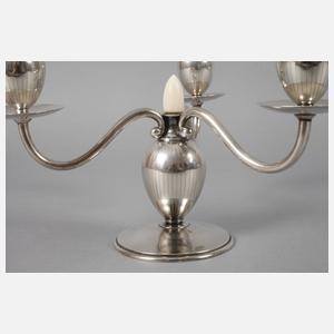 Silberleuchter Art déco