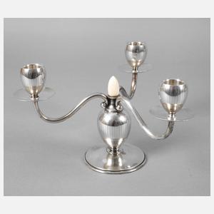 Silberleuchter Art déco