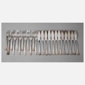 Fischbesteck Art déco