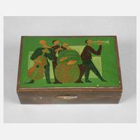 Deckeldose Art déco111