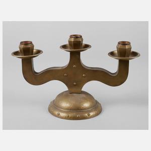 Dreiflammiger Messingleuchter