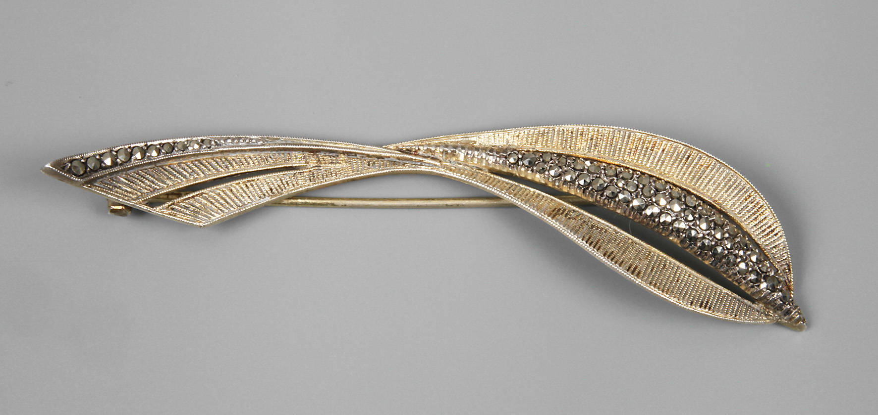 Theodor Fahrner, Brosche mit Markasit