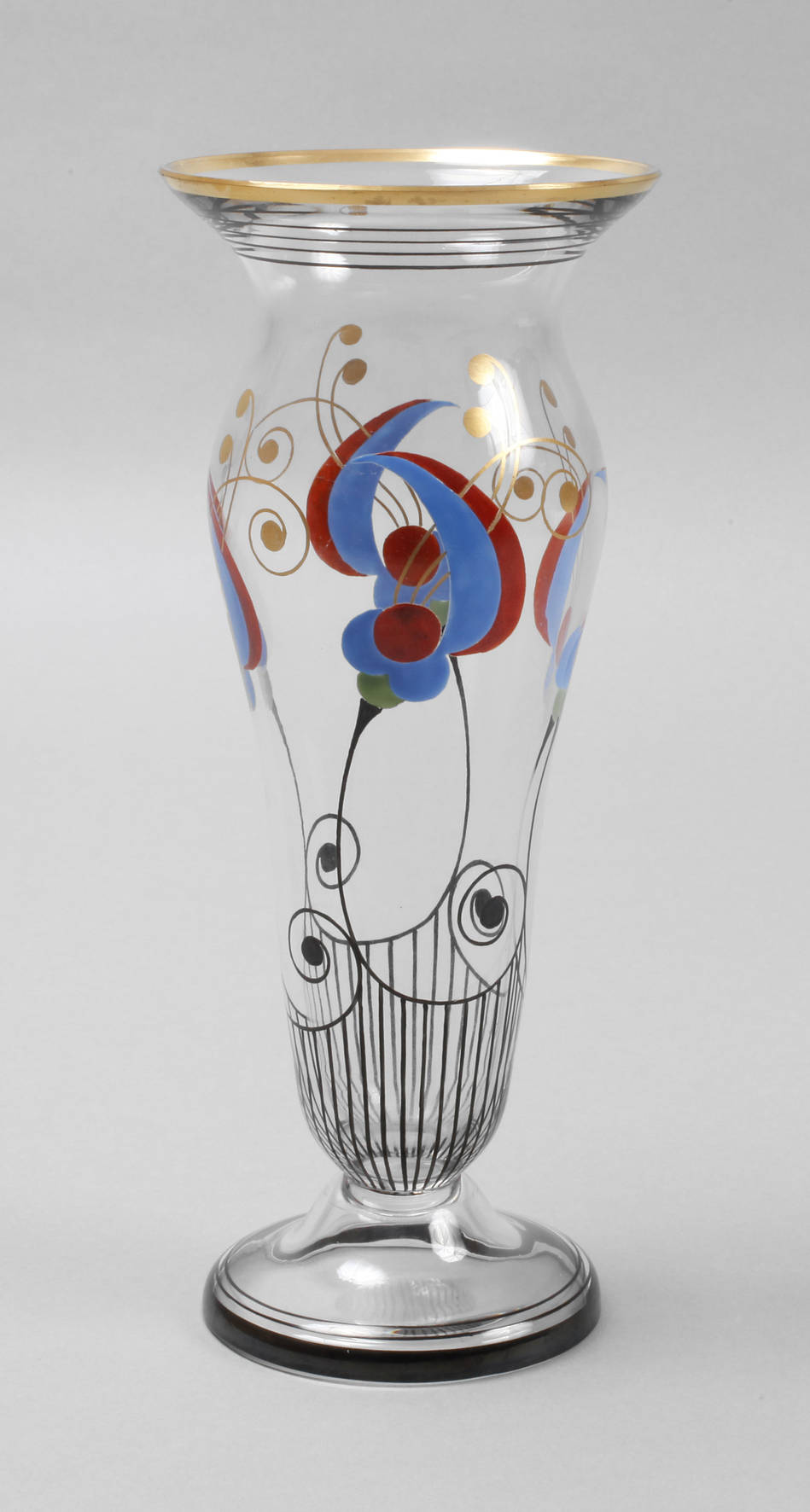 Fachschulvase Art déco