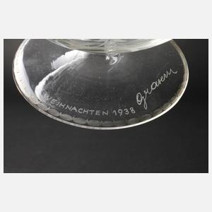 Fußschale Art déco