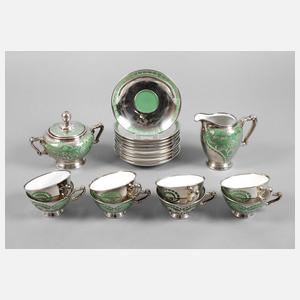 Heinrich & Co. Restservice ”Christine” mit Silberoverlay