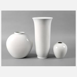 KPM Berlin Konvolut Vasen