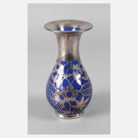 Spahr & Co. Vase mit Silberoverlay111