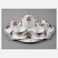 Limoges Frankreich Tête-à-Tête mit Tablett111