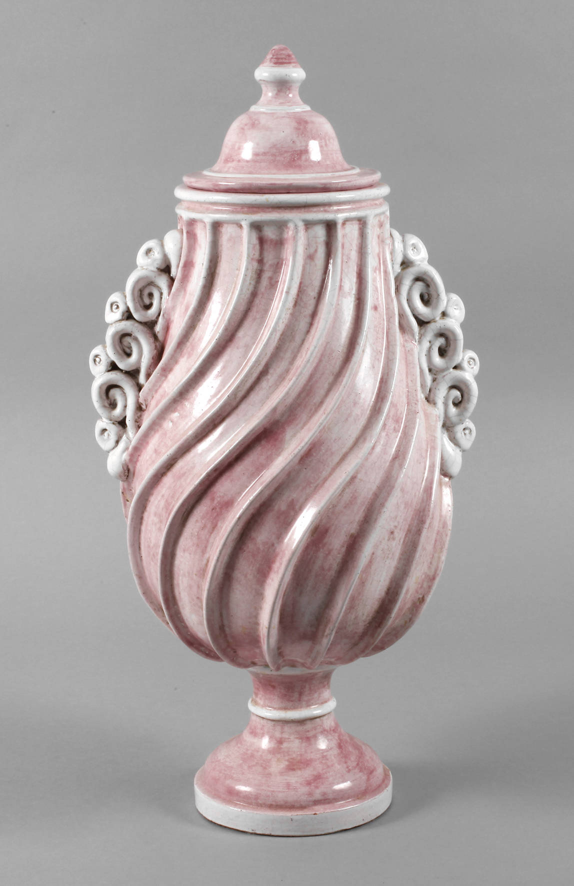 Große Deckelvase Art déco