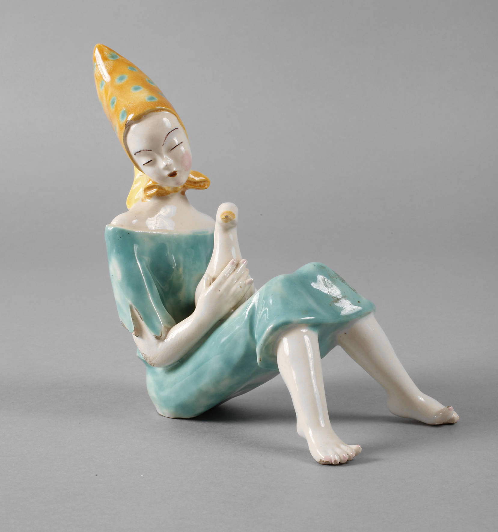 Mädchenfigur Art déco