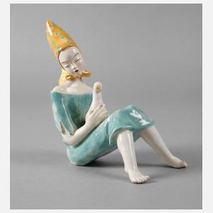 Mädchenfigur Art déco