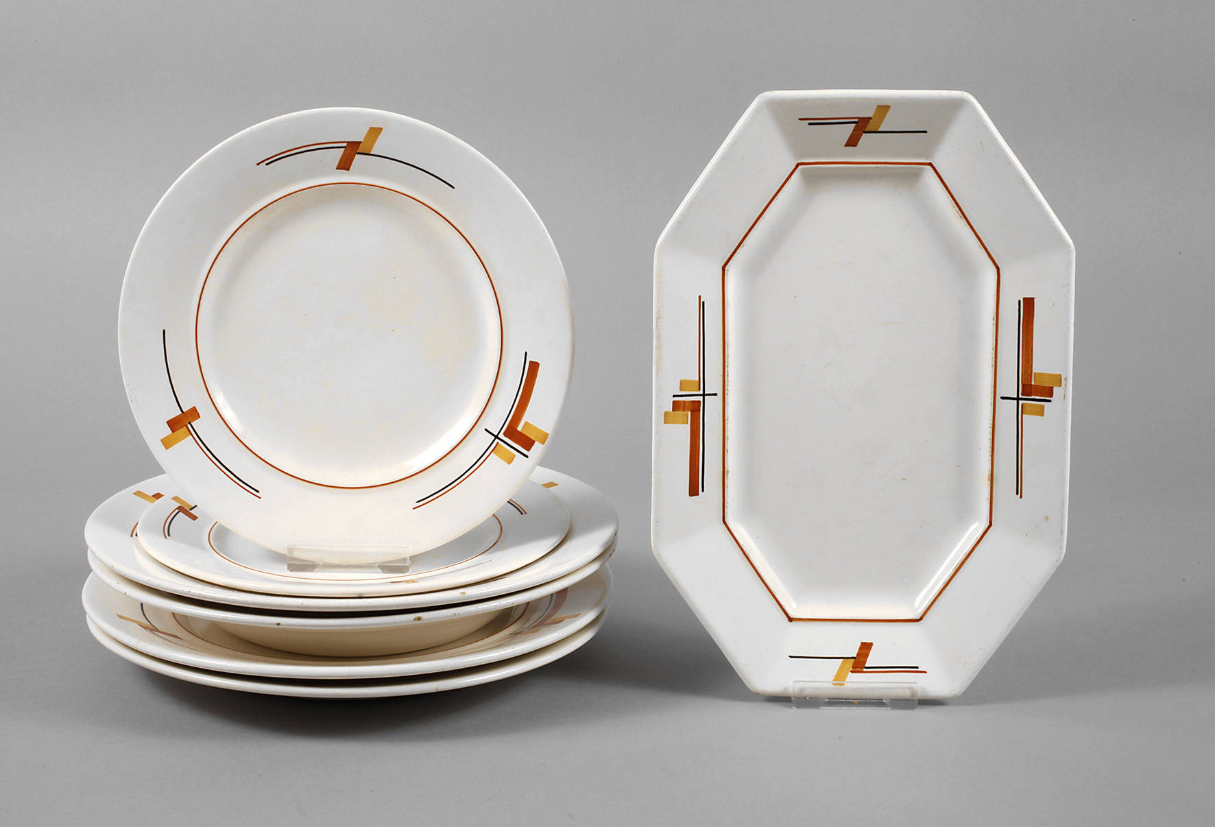 Wächtersbach sieben Teile Art déco