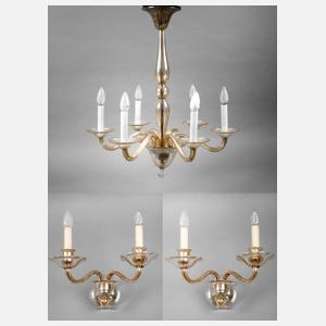 Lampengarnitur Murano