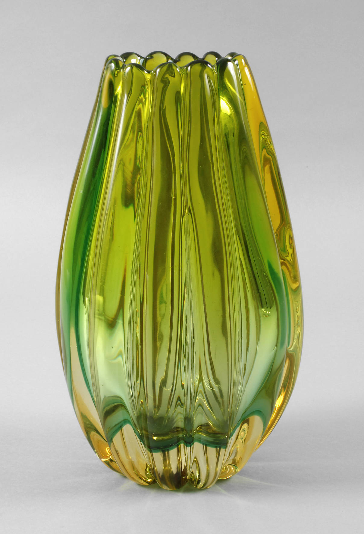 Murano große Vase ”Sommerso”