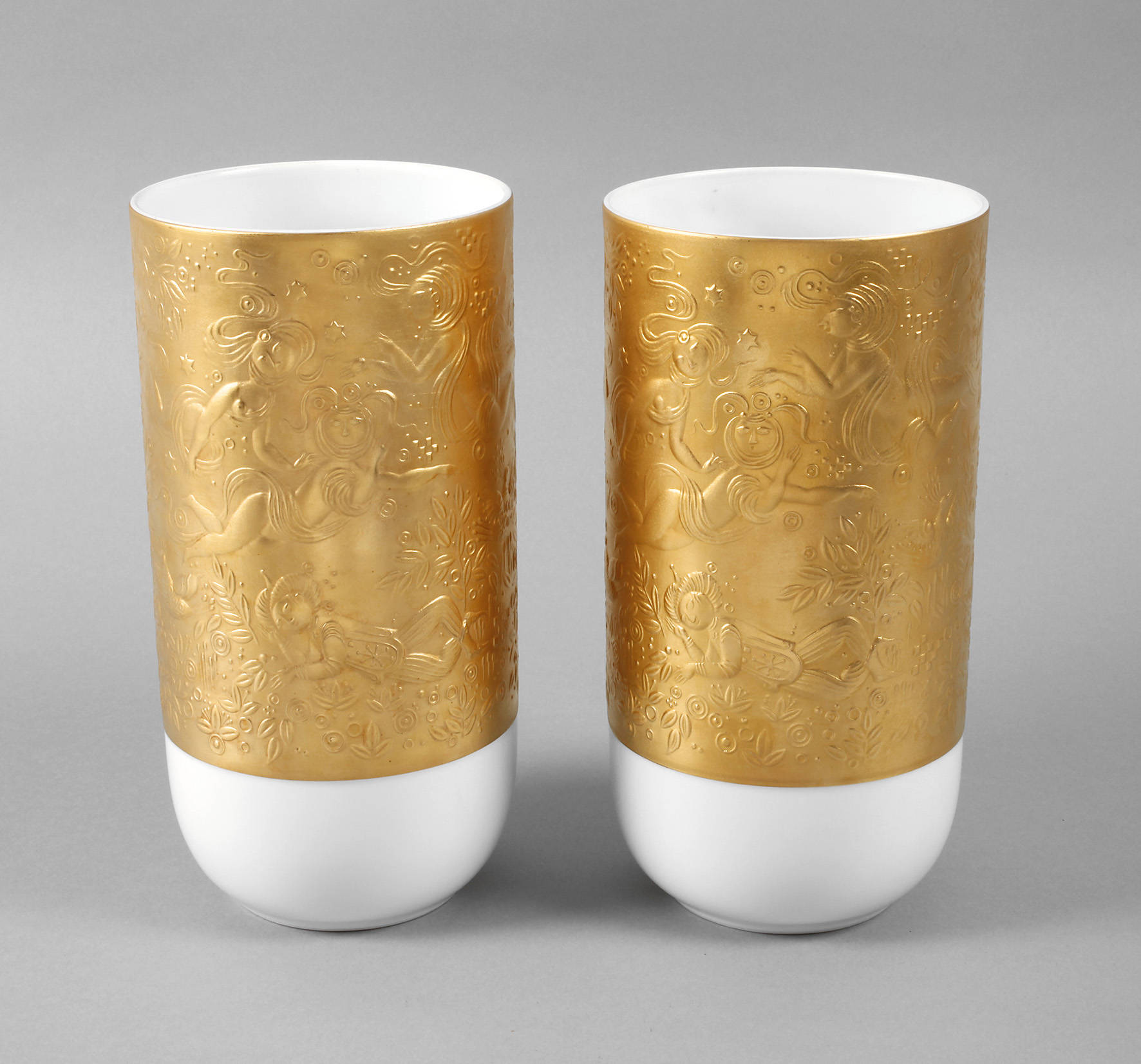 Rosenthal Paar Vasen ”Zauberflöte Sarastro”