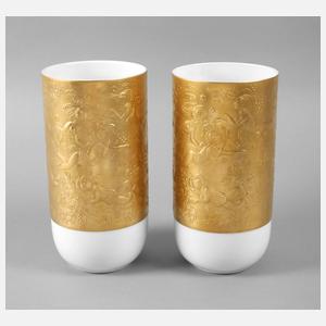 Rosenthal Paar Vasen ”Zauberflöte Sarastro”