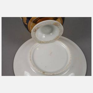 Giesshübel Böhmen Vitrinentasse Früchtedekor