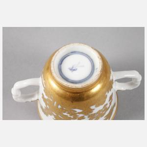 Meissen Schokoladentasse ”Augsburger Golddekor”