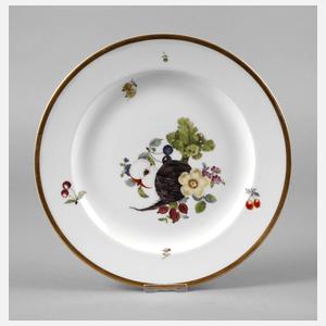 Meissen Speiseteller ”Frucht- und Blumenmalerei”