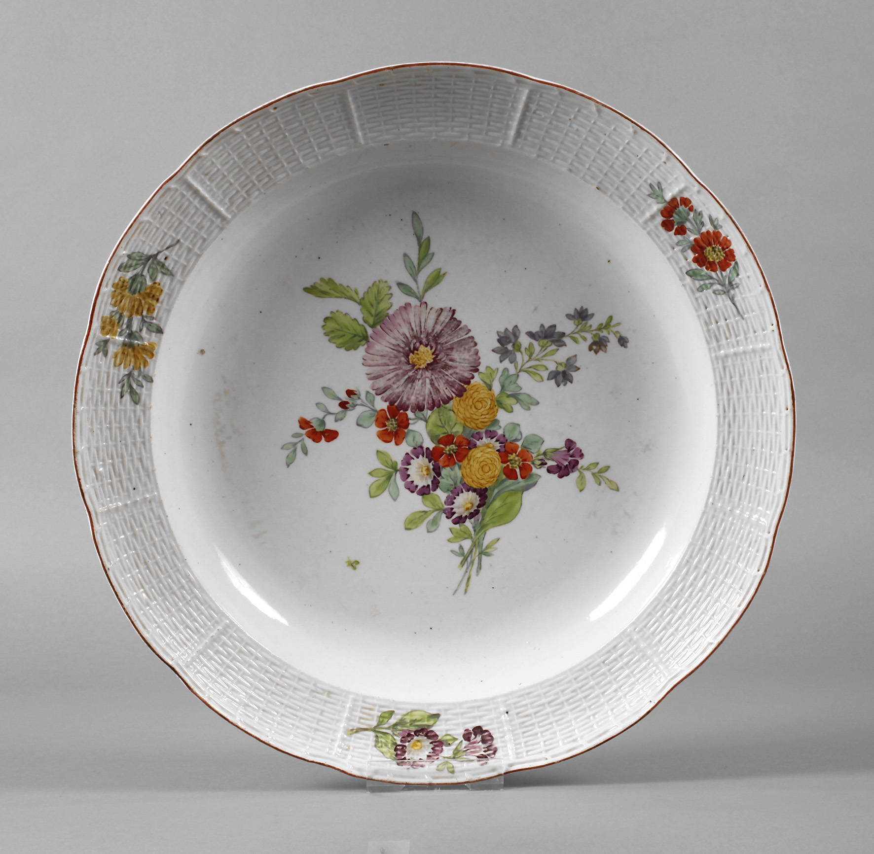 Vorlegeplatte ”Blumenbukett”