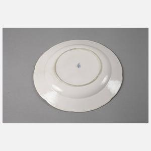 Frankenthal Teller Blumenmalerei