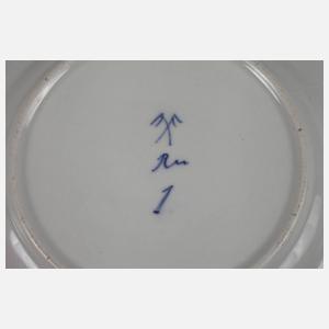 Rauenstein zwei Kuchenteller ”Vogelmuster”