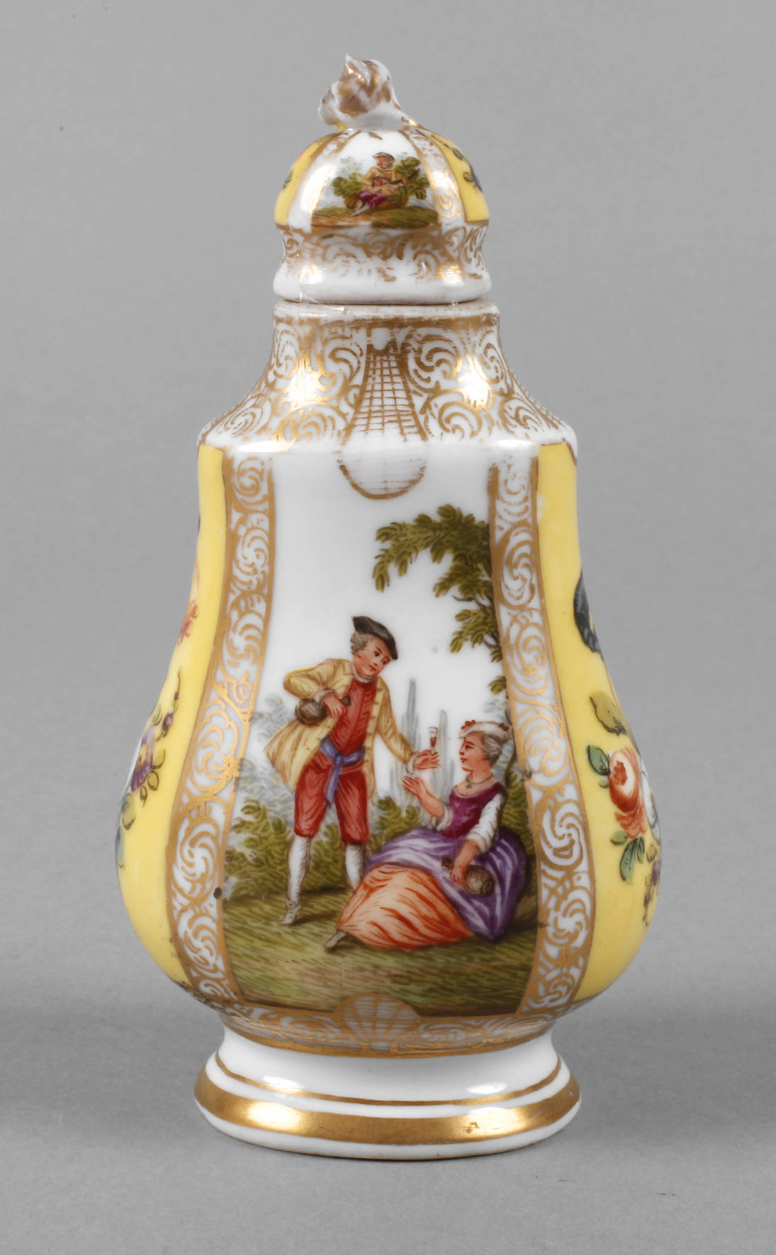 Helena Wolfsohn Dresden Flakon Watteauszenen