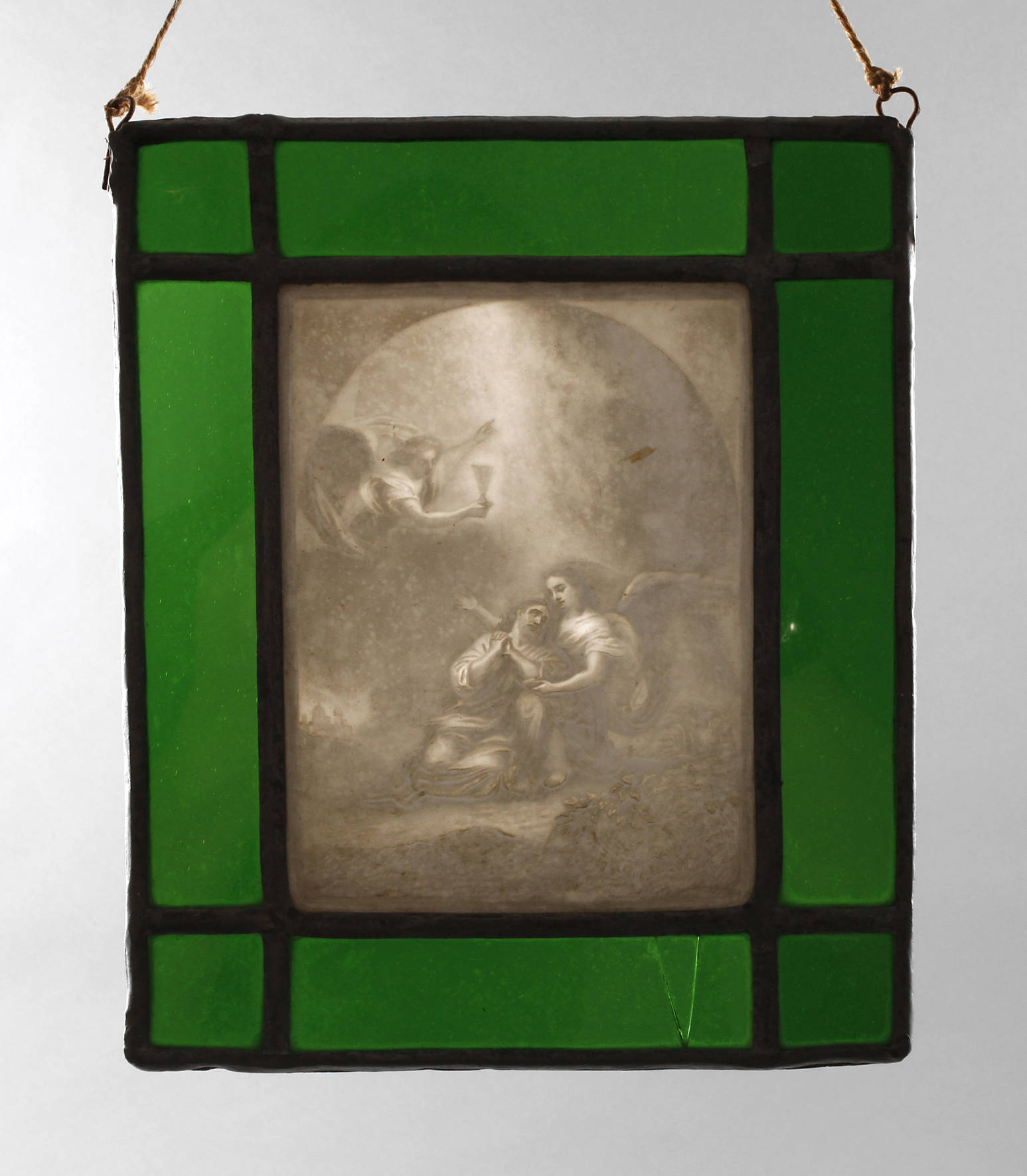 KPM Berlin Lithophanie ”Christus am Ölberg”