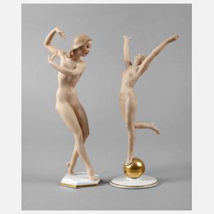 Hutschenreuther zwei Tänzerinnen