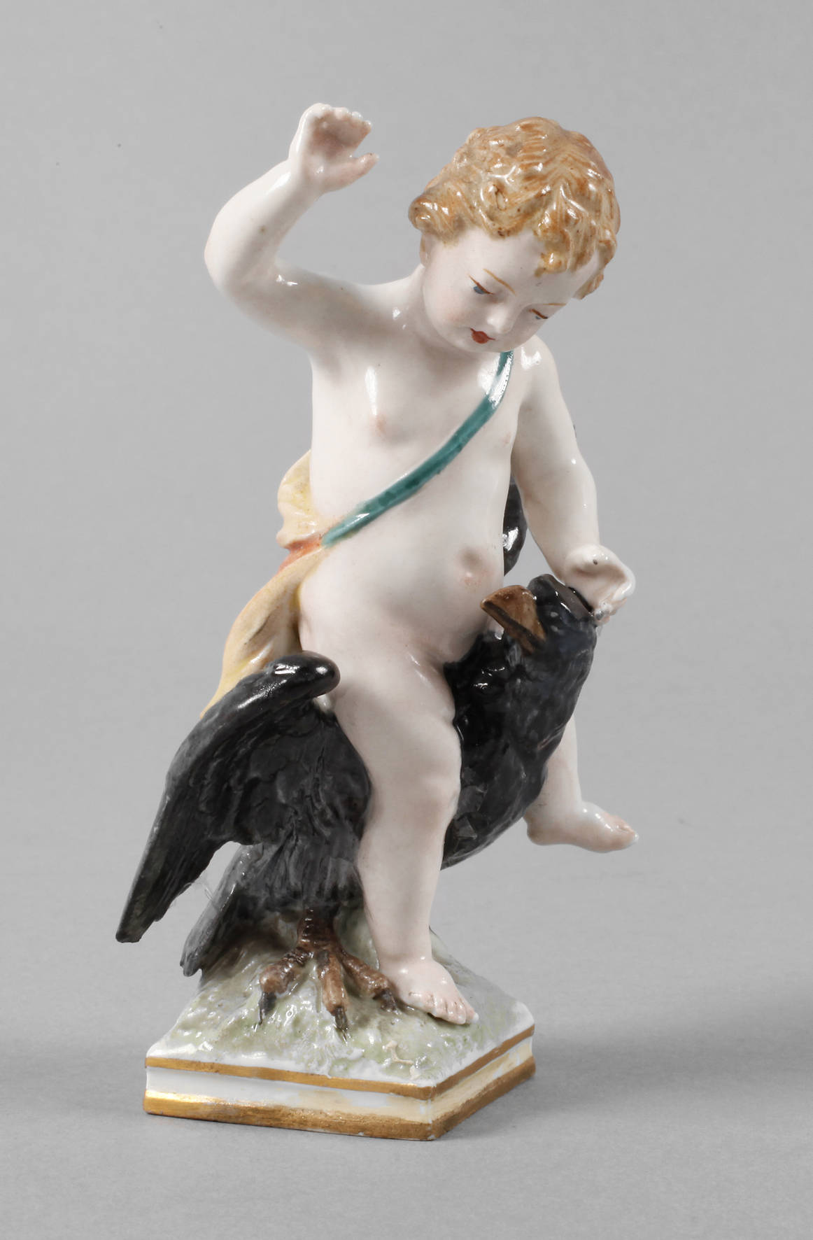 KPM Berlin ”Putto reitet auf Adler”