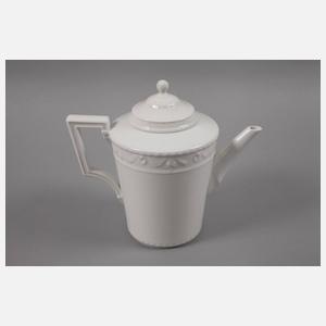 KPM Berlin Kaffeeservice ”Kurland, weiß”