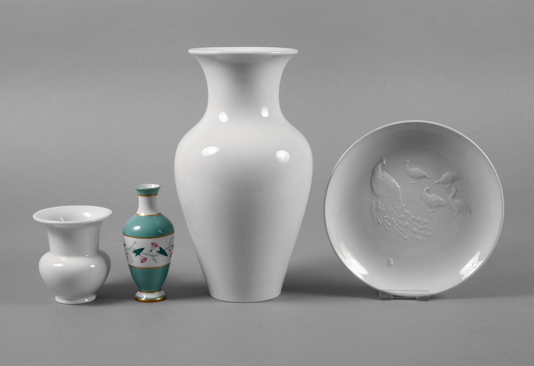 KPM Berlin Konvolut Zierporzellan