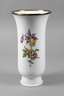 Meissen Vase ”Blume 2” mit Silberrand