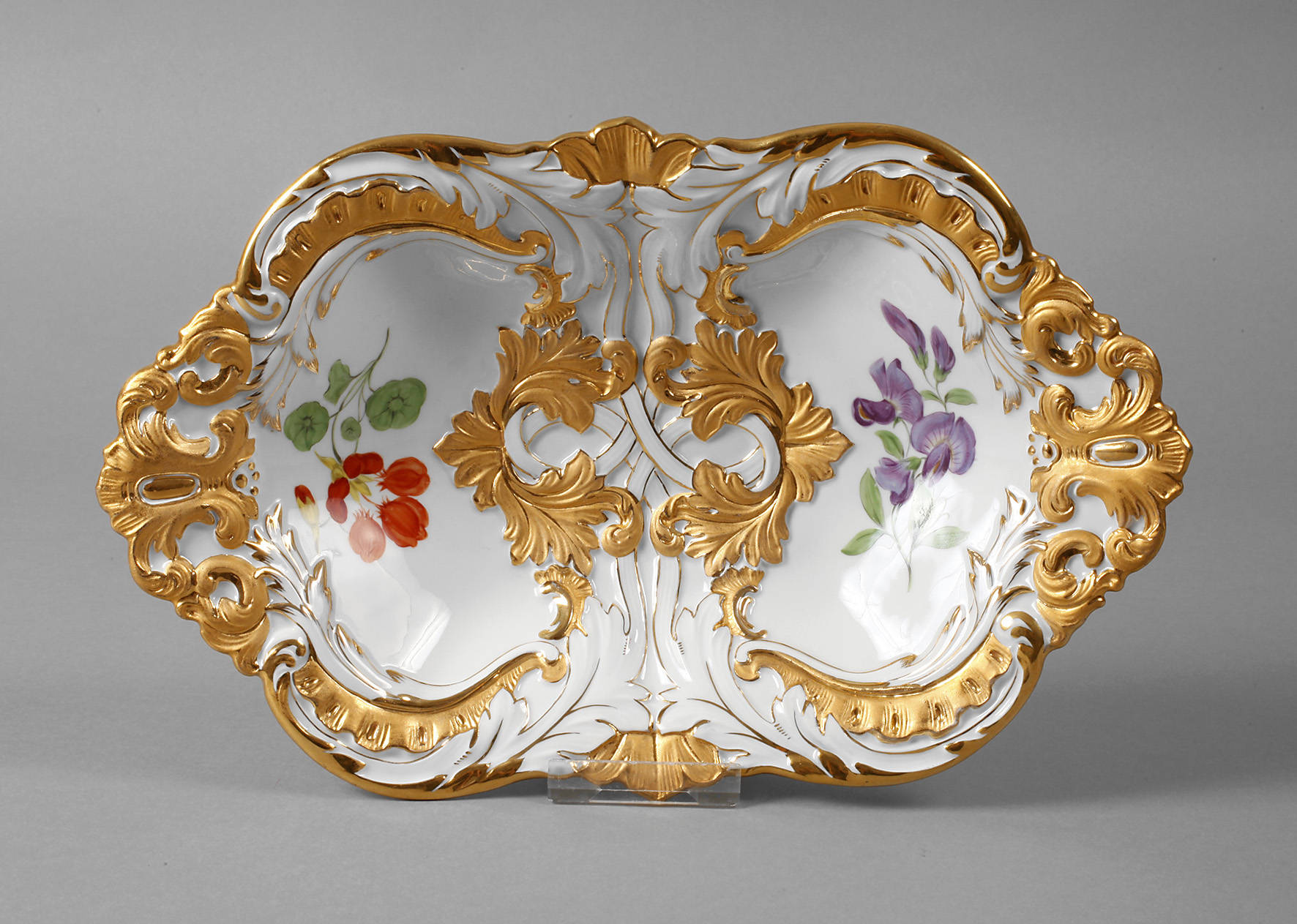 Meissen Prunkschale ”Blume 1”