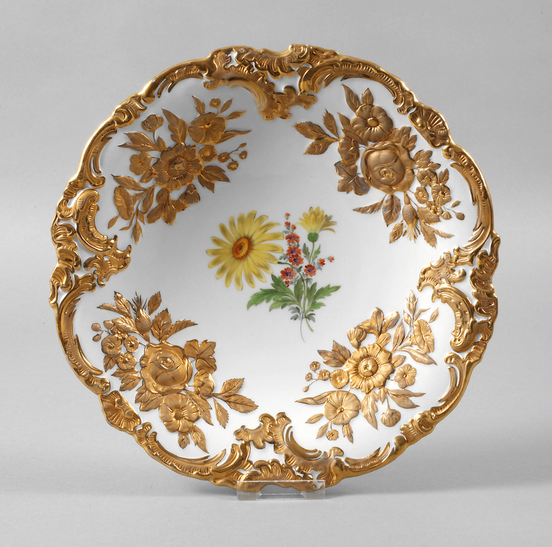 Meissen Prunkschale ”Blume 2”