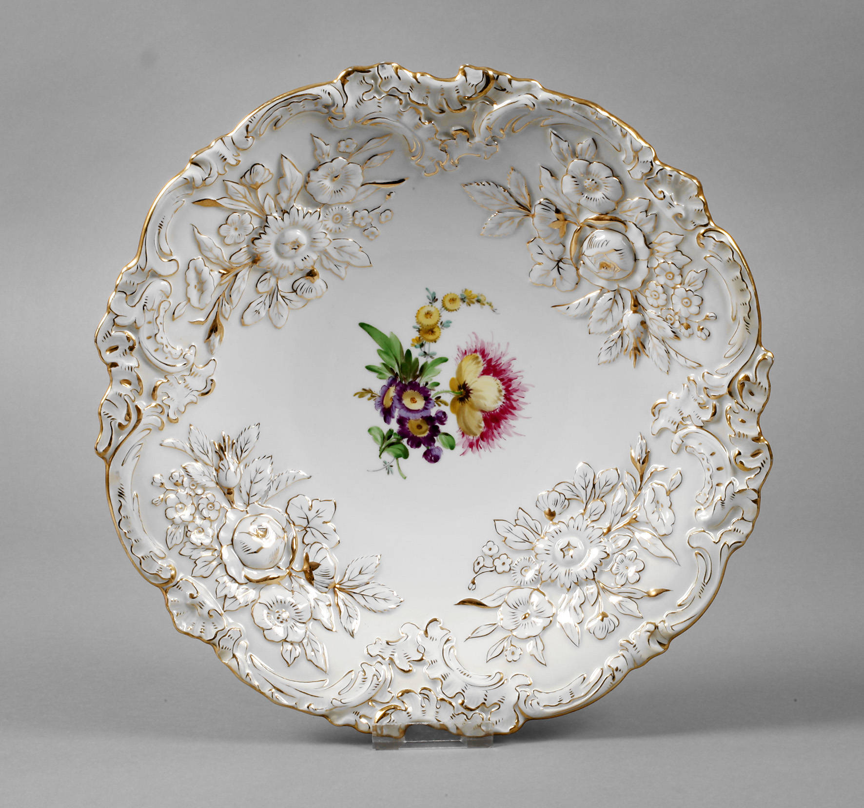 Meissen Prunkschale ”Blume 3”